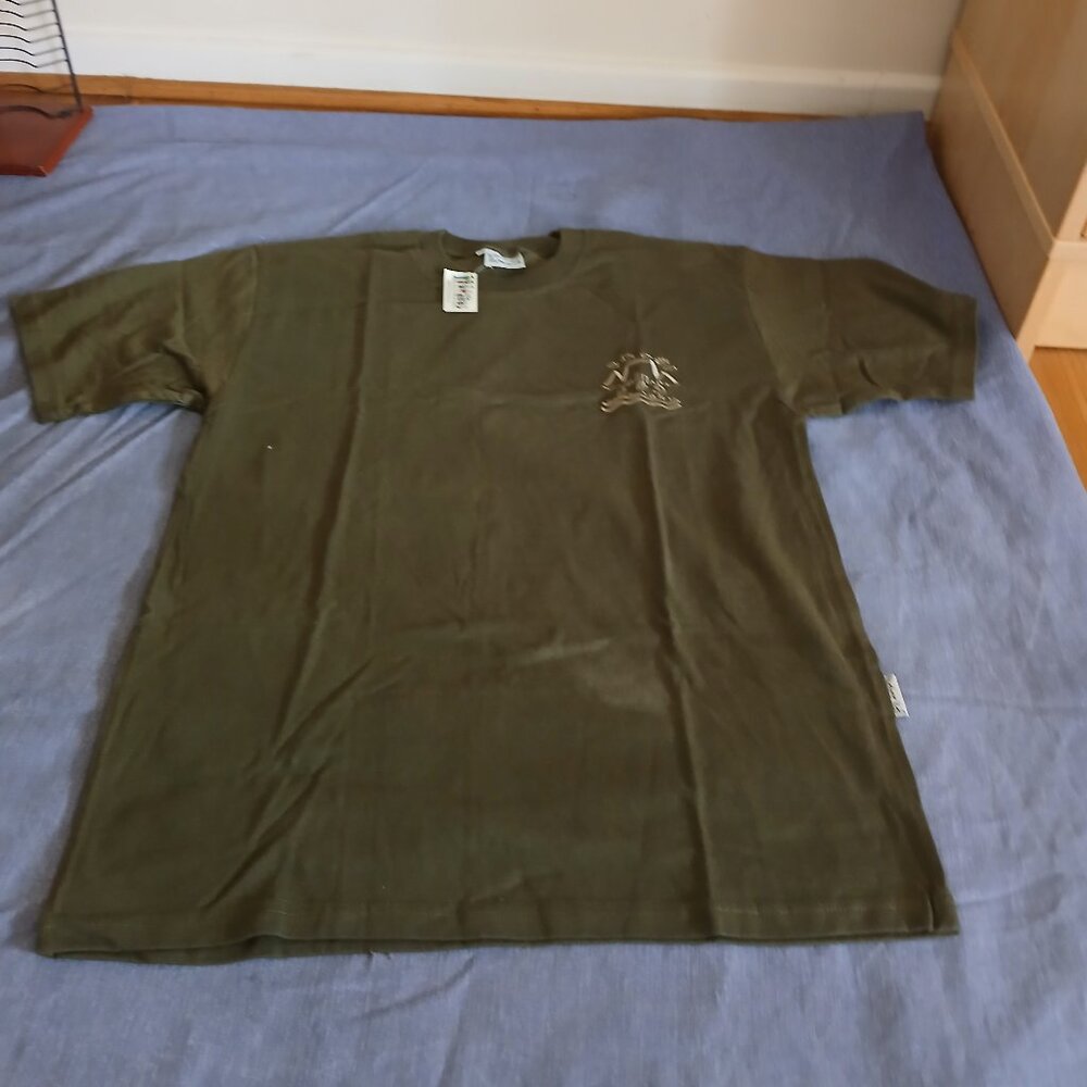 Kushner Man Tee Shirt Color: Olive size S New